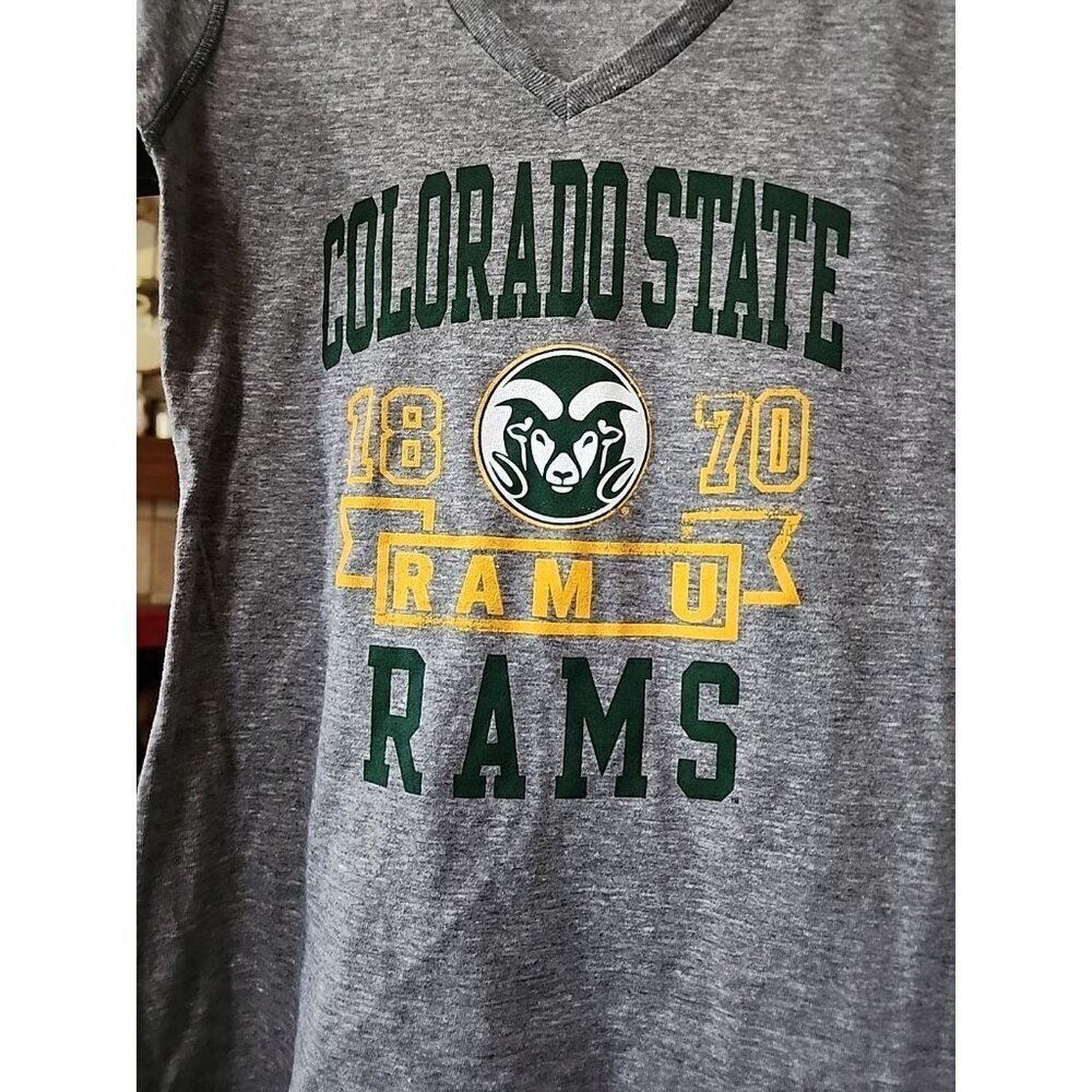 Pro Edge NCAA Colorado State Rams Women's Football T-Shirt Large A105 Excellent